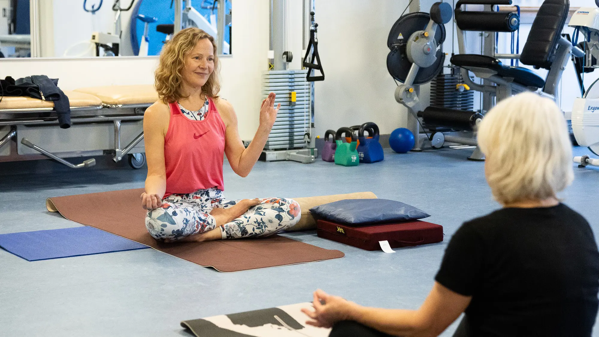 Yoga för bröstcancerpatienter med spridd cancer